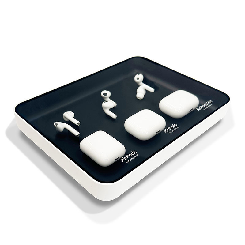 Fones de exibição de fones de ouvido para airpods